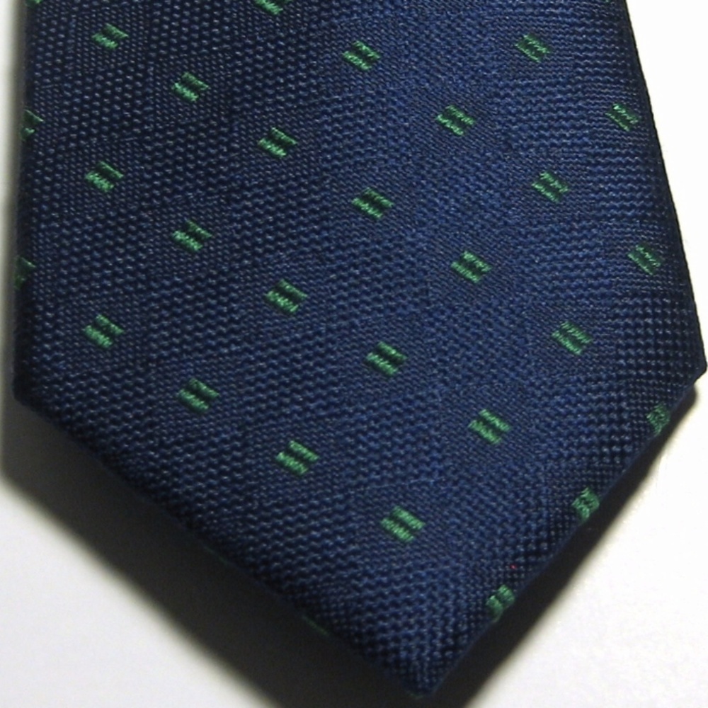 New NWT ZARA Rich Navy Green Geometric Sknny RARE